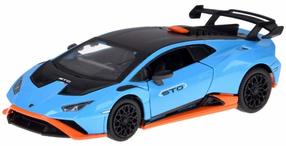 Игрушечная машина MSZ Street Series Lamborghini Huracan STO ZA5949, 1:32, синий цв.