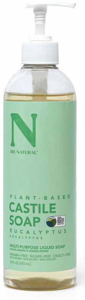 Šķidrās ziepes Dr. Natural Castile Liquid Eucalyptus, 473 ml