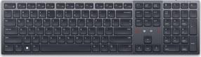 Bezvadu datora tastatūra Dell KB900, EN, melna krās./pelēka krās.