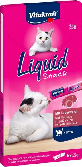 Skanėstas katėms Vitakraft Liquid 58066, antiena, 0.090 kg