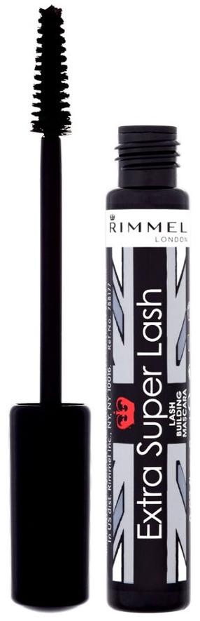 Blakstienų tušas Rimmel London Extra Super Lash, juoda sp./ruda sp. 102