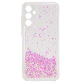 iLike Silikona Ūdens spīdumu Maks Aizsargvāciņš Samsung Galaxy A35 5G (A356E) (A356B) Gaiši Rozā