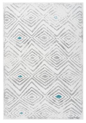 Kilimas vidaus Kayoom Vancouver 410, balta sp./pilka sp., 150 cm x 80 cm