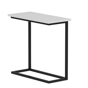 Staliukas Kalune Design Narin, balta sp./juoda sp., 64 cm x 30 cm x 62 cm