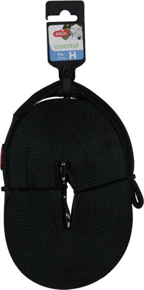 Koera rihm Zolux Essential, must v., 15 m x 20 mm
