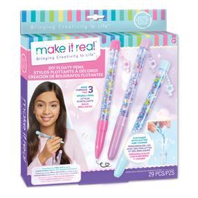 Dekorēšanas komplekts, pildspalvu komplekts Make It Real Floaty Pens, daudzkrāsaina