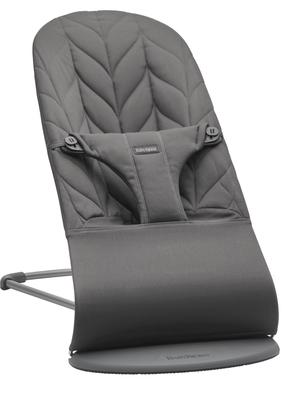 Mazuļu šūpuļkrēsls BabyBjorn Bliss Woven, antracīta krās.