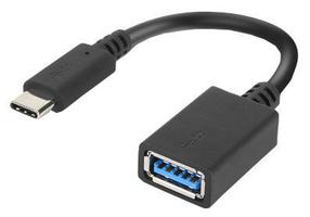 Adapteris Lenovo USB To USB Type C 4X90Q59481 USB A, USB Type-C, 0.14 m, melna krās.