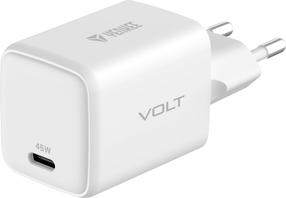 Telefono įkroviklis Yenkee, 1 x USB Type C, balta sp., 45 W