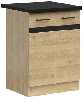 Apakšējais virtuves skapītis Junona Line, bernstein oak krās., 47 cm x 60 cm x 85.7 cm