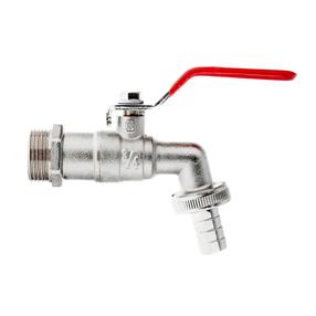 Vārsta krāns ar šļūtenes nipeli Geko G70189, lodveida, ūdensvadam, 3/4''