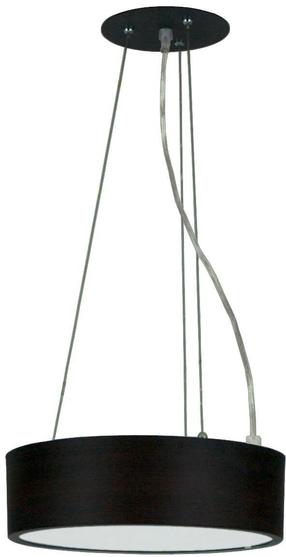 Šviestuvas lubų Candellux Zigo Pendant, LED, 6500 °K, 1 x 16 W, balta sp. / juoda sp.