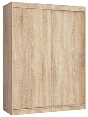 Spinta Akord, sonoma ąžuolo, 60 cm x 150 cm x 200 cm