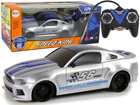 Rc automašīna Lean Toys Speed King 12709, 1:24, sudraba krās.