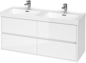 Vannas istabas skapis zem izlietnes Cersanit Crea, balta krās., 44.7 cm x 119.4 cm x 53 cm