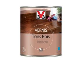 Lakas baldams, pusiau matinis V33 Tons Bois, 1 l, Sendinto ąžuolo sp.