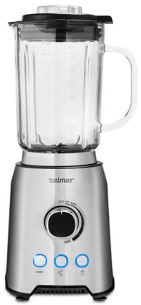 Kokteiļu blenderis Zelmer Jar Blender ZSB4799B, nerūsējošā tērauda krās.