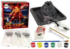 Набор для изготовления вулкана Lean Toys 3in1, многоцветный