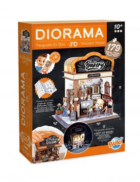 Конструктор Buki France Diorama Bakery 68073, 179 шт., многоцветный