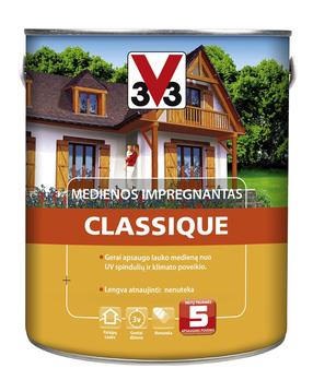 Koksnes impregnants V33 Classique, priedes krās./skandināvu priedes krās., 0.75 l