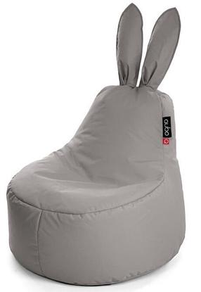 Sēžammaiss Baby Rabbit Pebble Pop Fit, gaiši pelēka krās., 120 l