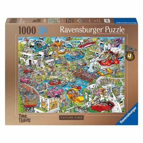 Puzle Ravensburger Rays Comic Future Time, 50 cm x 70 cm, 1000 gab., daudzkrāsaina
