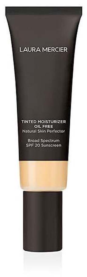 Šķidrā grima bāze Laura Mercier Oil Free Natural Skin Perfector Oil Free Skin Protector, SPF 20, valriekstu krās., 5n1, 50.0 ml