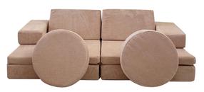 Sofa-lova Atelier Del Sofa Puzzle, rožinė sp., 70 x 140 cm x 46 cm