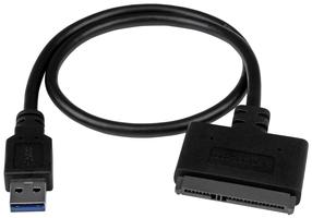 Vads StarTech USB312SAT3CB, melna krās.
