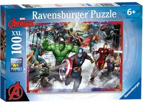 Пазл Ravensburger Avengers XXL 10771, 36 см x 49 см, 100 шт., многоцветный