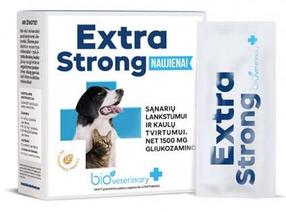 Vitaminai šunims BioVeterinary Extra Strong, gliukozaminas, 0.061 kg, 28 vnt.