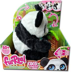 Interaktyvus žaislas panda Hasbro Furreal Coco, balta sp./juoda sp.