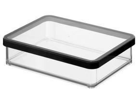 Kuivaine konteiner Roth Loft THK-079507, 1 l, läbipaistev v./must v.