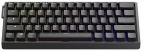Vadu spēļu tastatūra Wooting 60HE v2, Lekker Tikken WK3C-US1-TIK-BK1, Angļu (US), melna krās.