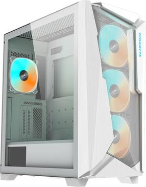 Корпус компьютера Gigabyte C301 Glass White V2, белый цв.