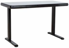 Datorgalds regulējams augstums Home4you Ergo Fit 18720, 122 cm x 62 cm, 73.5 - 118 cm, melna krās.