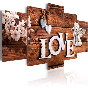 Reprodukcija Artgeist House of Love, 100 cm x 50 cm