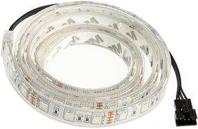 Gaismas diožu lente ar lipīgu stiprinājumu Phanteks LED-Strip, zila krās./sarkana krās.
