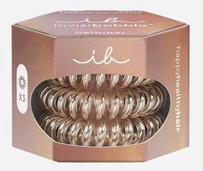 Plaukų gumytė, rinkinys Invisibobble Original Premium, bronzos sp., 3 vnt.