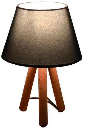 Stalinis šviestuvas Opviq AYD-3168, E27, 60W, antracito sp./medienos sp.