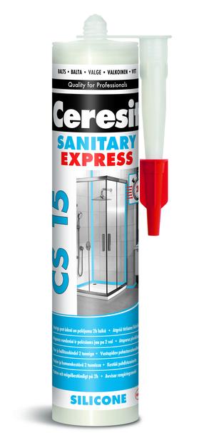 Hermetikas Ceresit Cs15 CS15, 280 ml, balta sp.