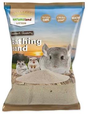 Smiltis grauzējiem Plaček Nature Land Bathing Sand 770472, 1 kg