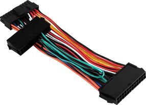 Juhe SilverStone SST-PP10 ATX (24-Pin) PLUG Male, ATX (24-Pin) SOCKET Female, 0.65 m, mitmevärviline