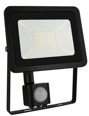 Prožektorius su judesio davikliu, tvirtinamas prie lubų arba sienos Spectrum Noctis Lux 2 SLI029039WW_CZUJNIK, 30 W, 2740 lm, 3000 °K, IP44, juoda sp.