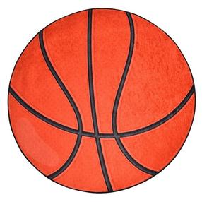Kilimas Conceptum Hypnose Basketball, įvairių spalvų, 140 cm x 140 cm