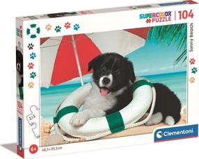 Dėlionė Clementoni Sunny Beach 25741, 33.5 cm x 48.5 cm, 104 vnt., įvairių spalvų
