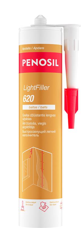 Акриловый герметик Penosil LightFiller 620, 0.3 л, белый цв.