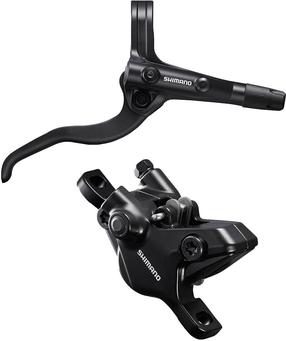Galiniai diskiniai stabdžiai Shimano BL-MT401(R) / BR-MT410(R) EMT4102JGRXRA170, plastikas/metalas, juoda sp., 2 vnt.