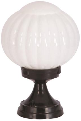 Pastatomas lauko šviestuvas Opviq BSU-68187-BSY-M3-KOP, 60W, E27, IP65, juoda sp., 20 cm x 32 cm