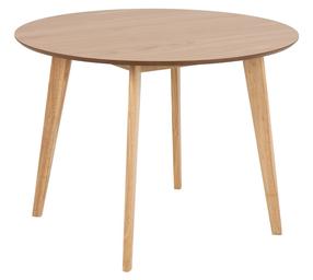 Stalas Roxby, ąžuolo sp., 105 cm x 105 cm x 76 cm